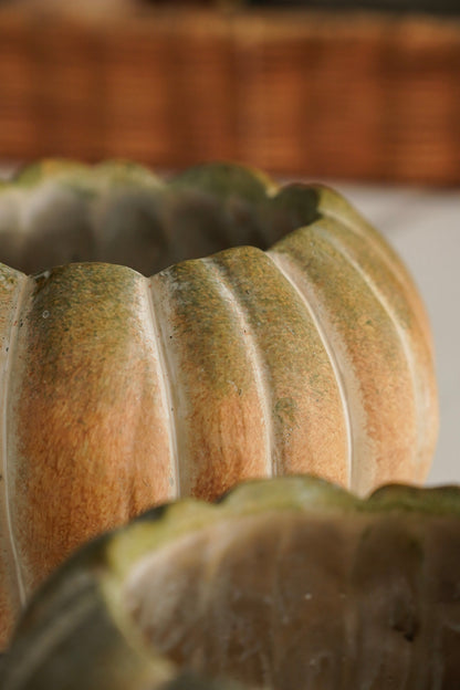 Weathered Stone Pumpkin Bowl