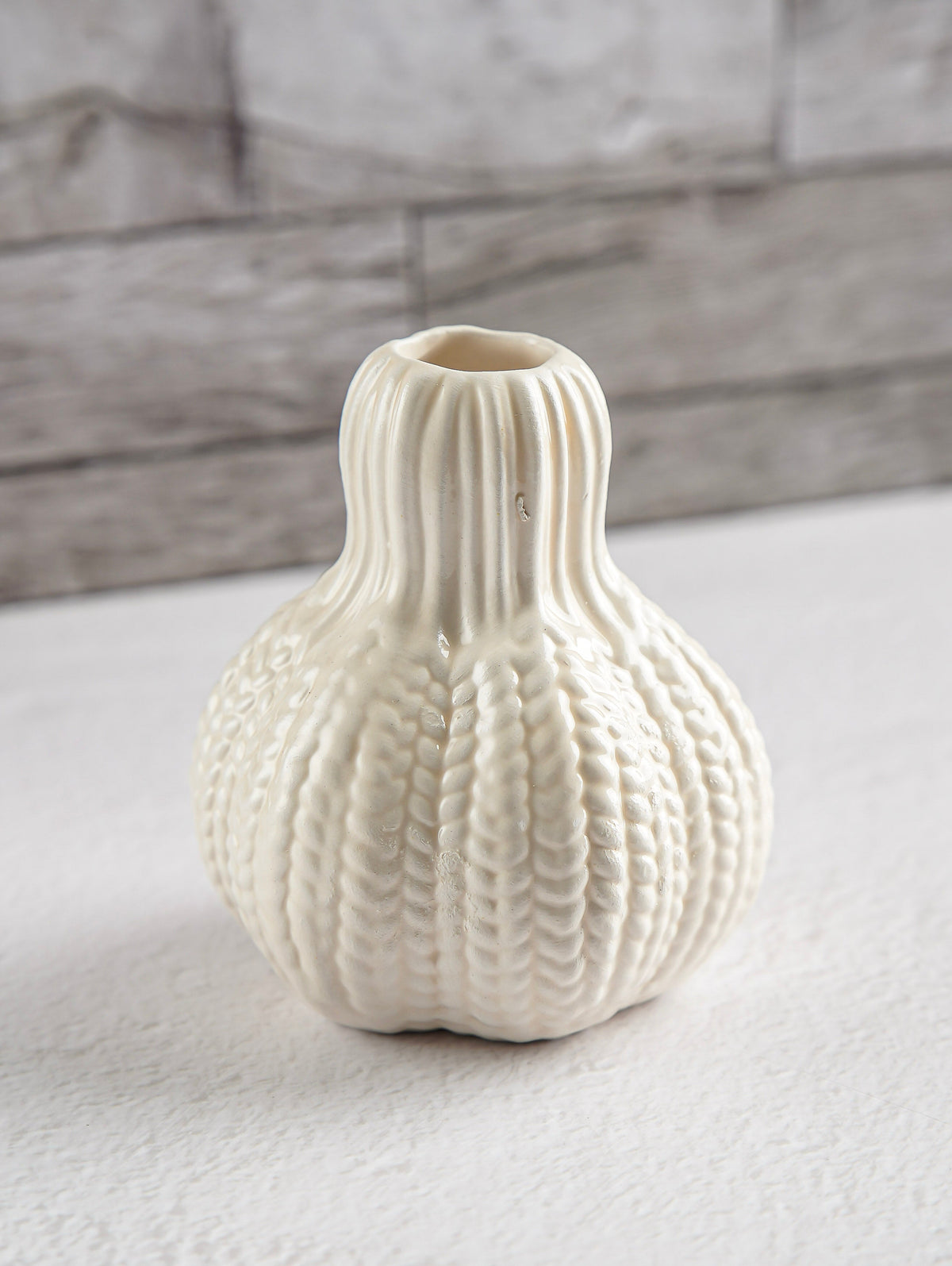 Porcelain Gourd Bud Vase