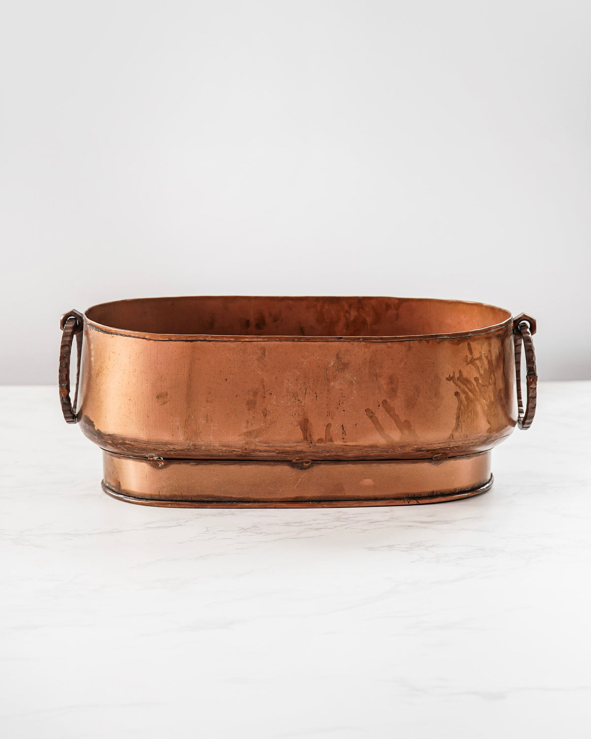 Hand-Finished Copper Garden Vessel