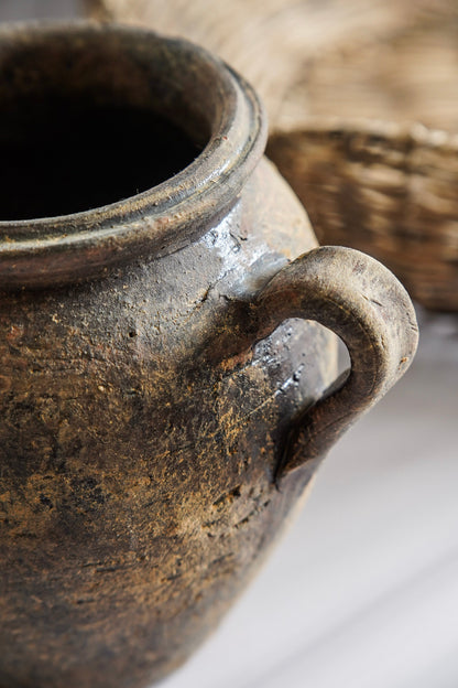 Small Aged Terracotta Vessel