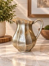 Antique Gold Decorative Pitcher